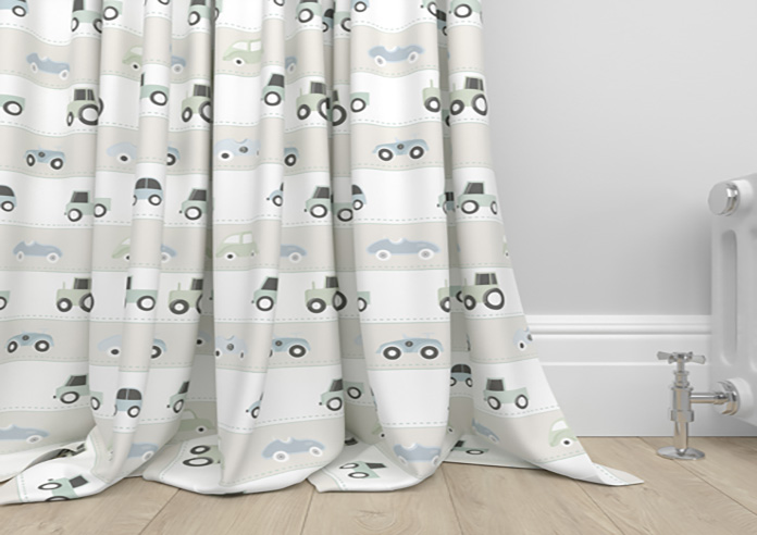 Brum Brum, Roadtrip - Made to Measure Curtains - Image 6